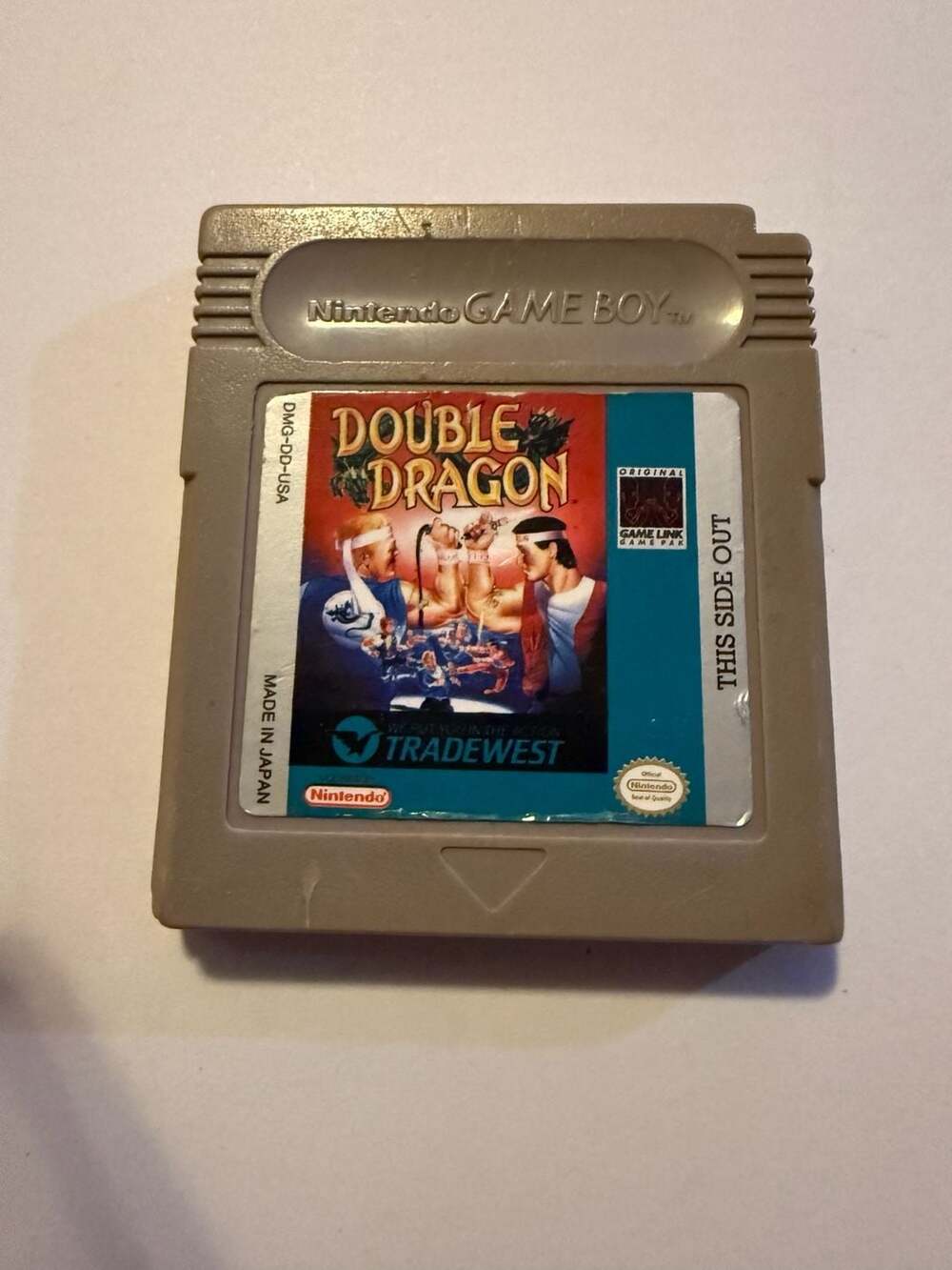 Nintendo Double Dragon Game Boy Cartridge